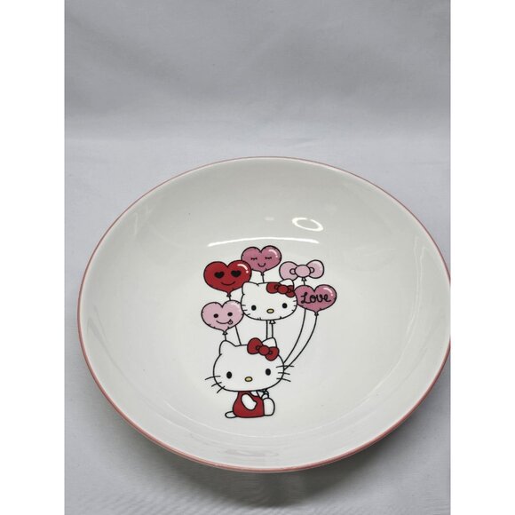 Hello Kitty Valentines & Casual Ceramic Dinner Bowls Sanrio Lot Of 3-See Info - Picture 7 of 16